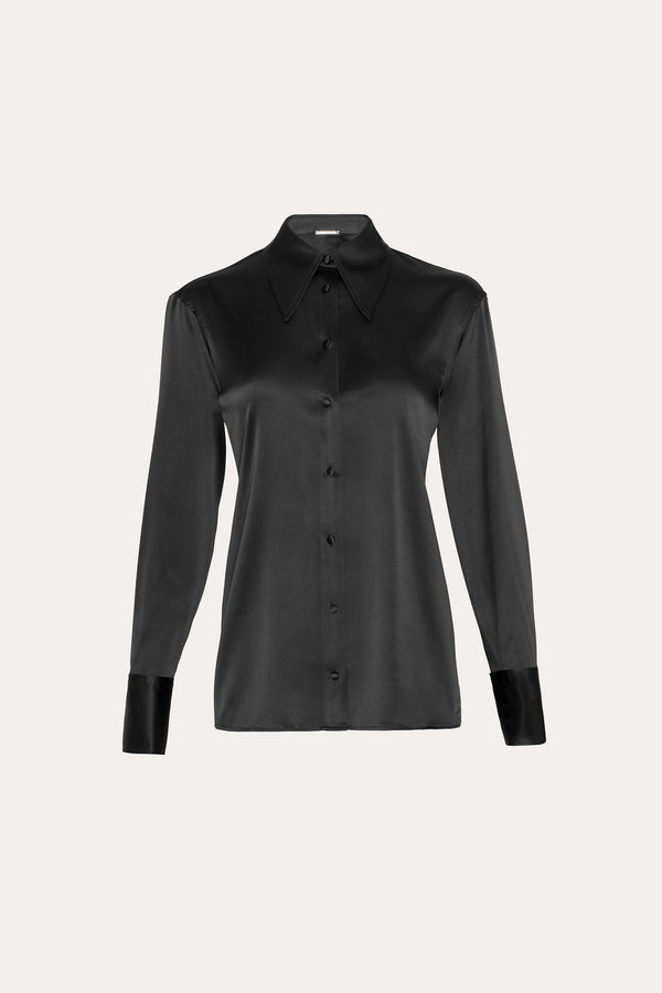 Silk Button Down