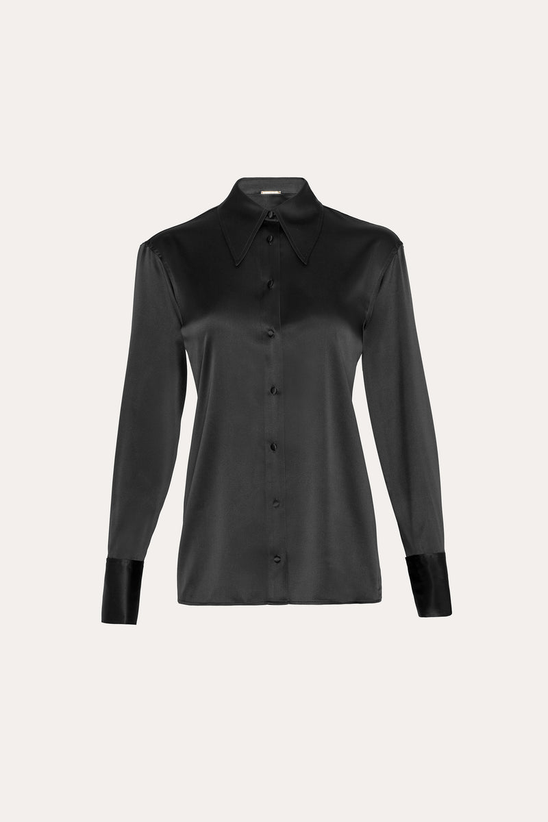Silk Button Down