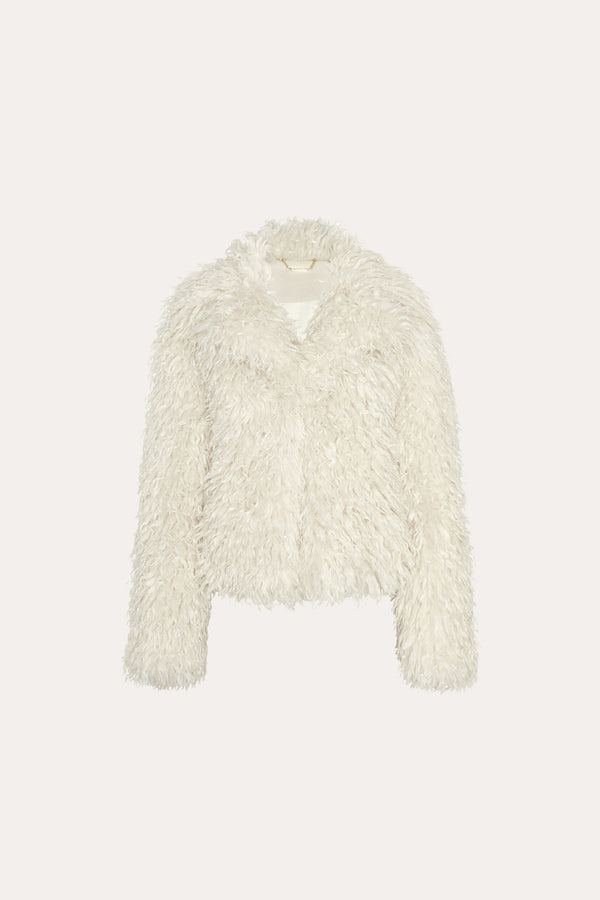 Plush Shearling Coat