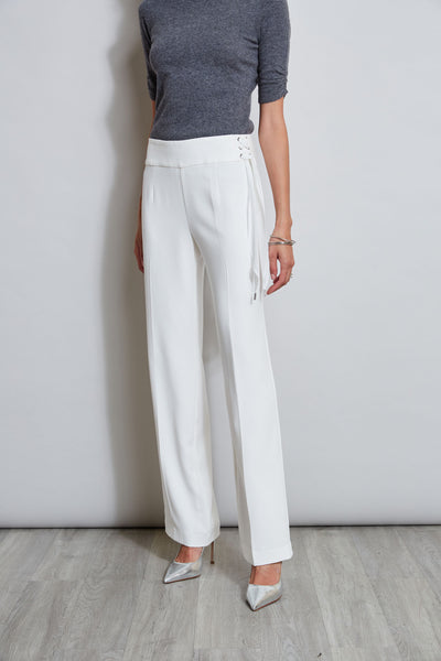 Crepe Side Tie Pant Image 3
