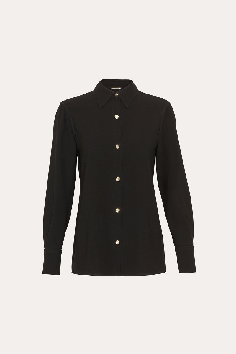 Japanese Crepe Button Down