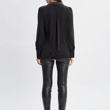 Silk Pintuck Shirt
