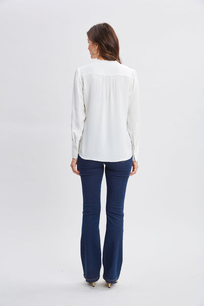 Silk Chain Tassel Shirt Image 6