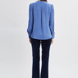 Silk Chain Tassel Shirt