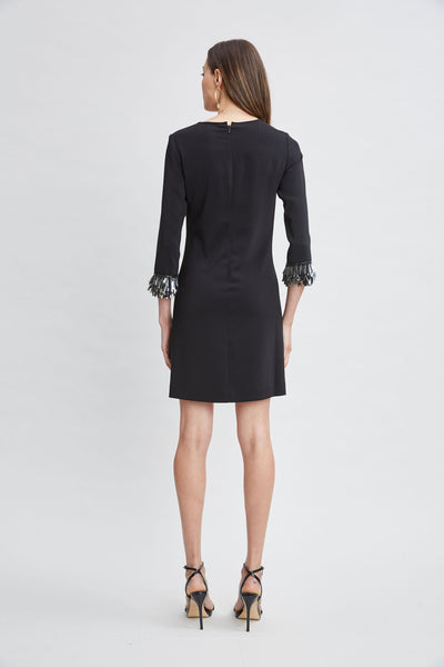 Metallic Shift Dress Image 3