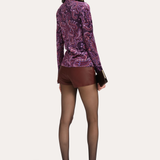 Elisa Velvet Top