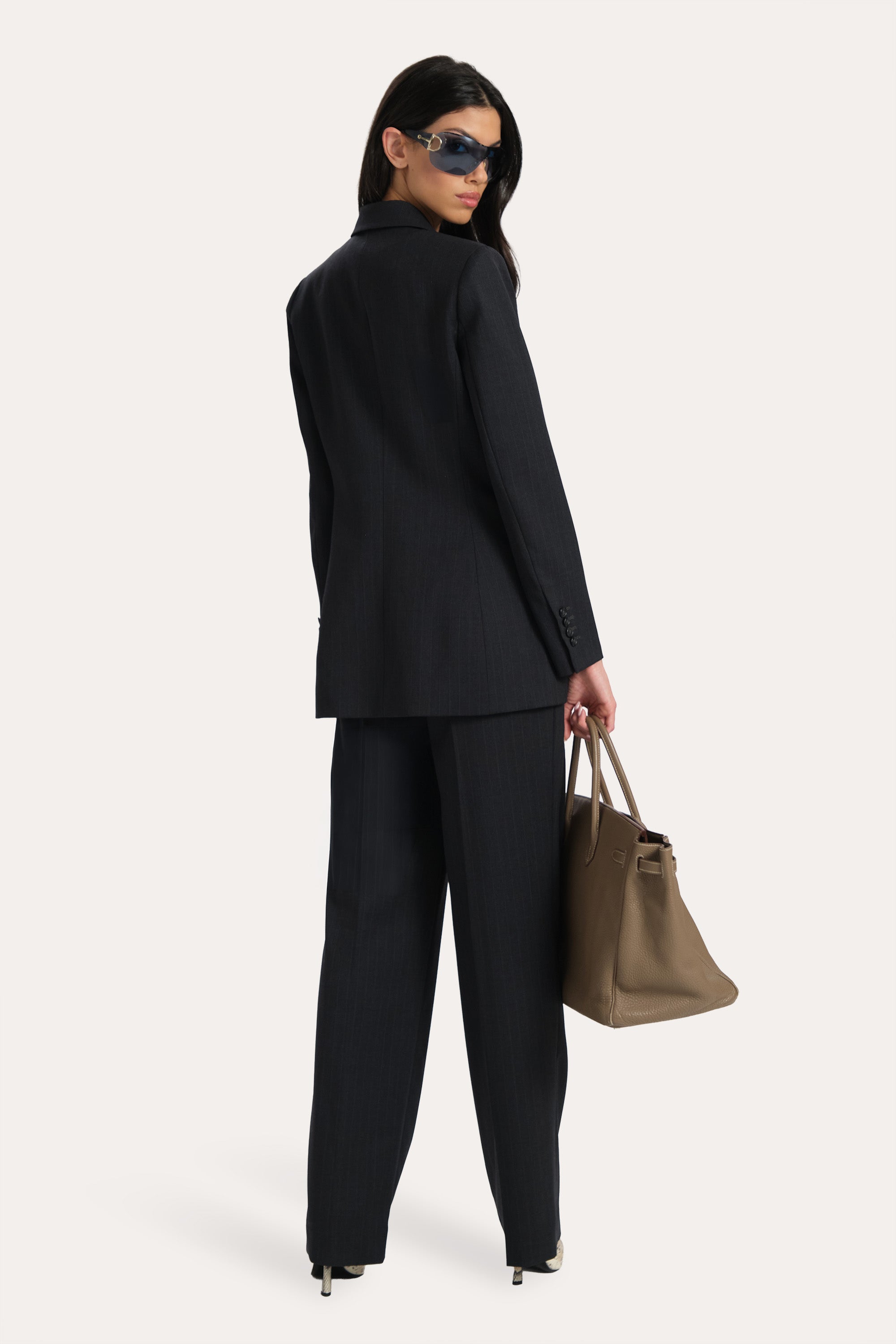 Aria Pinstripe Blazer