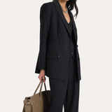 Aria Pinstripe Blazer