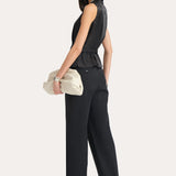 Demi Pinstripe Vest