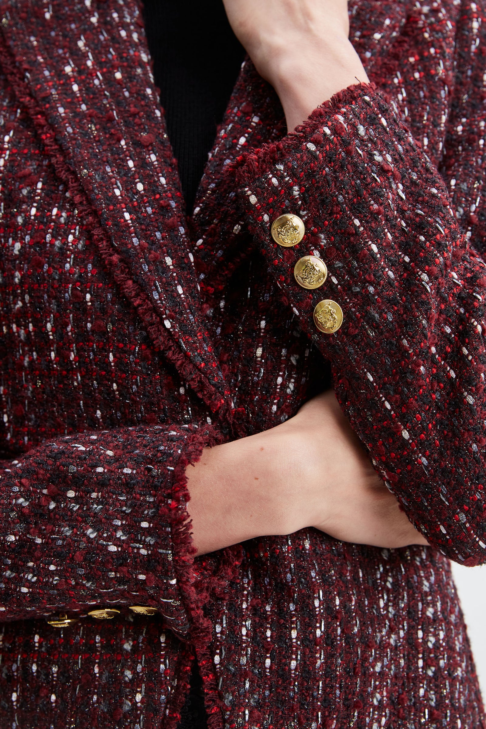 Tweed Single Button Blazer – Elie Tahari