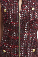 Tweed Pocket Dress