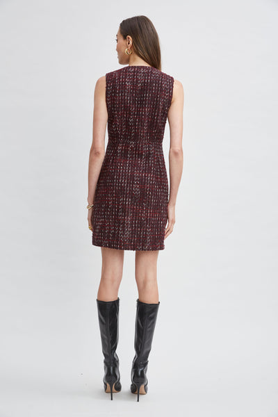 Tweed Pocket Dress Image 6