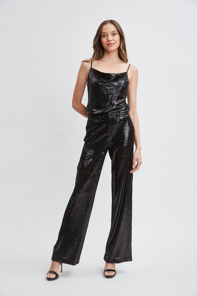 Sequin Pocket Pant Image 2