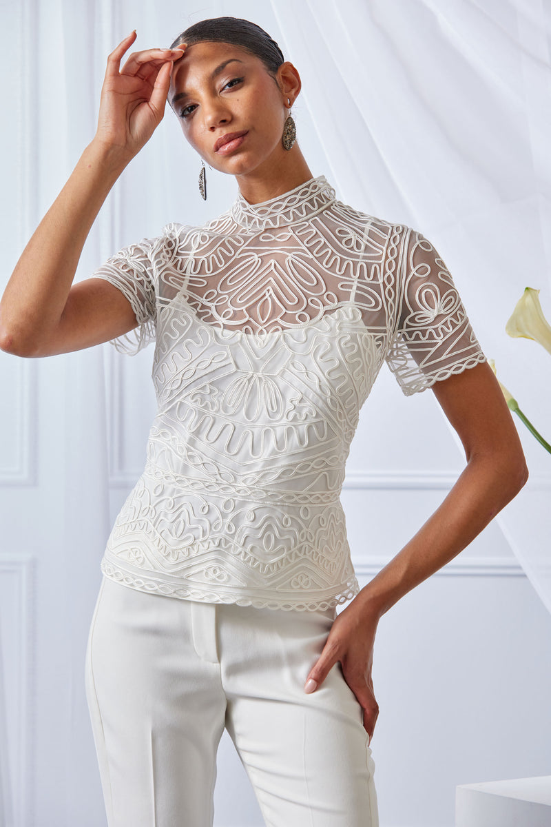 Mock Neck Shirt