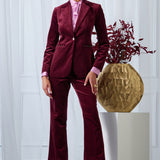 Cotton Velvet Flare