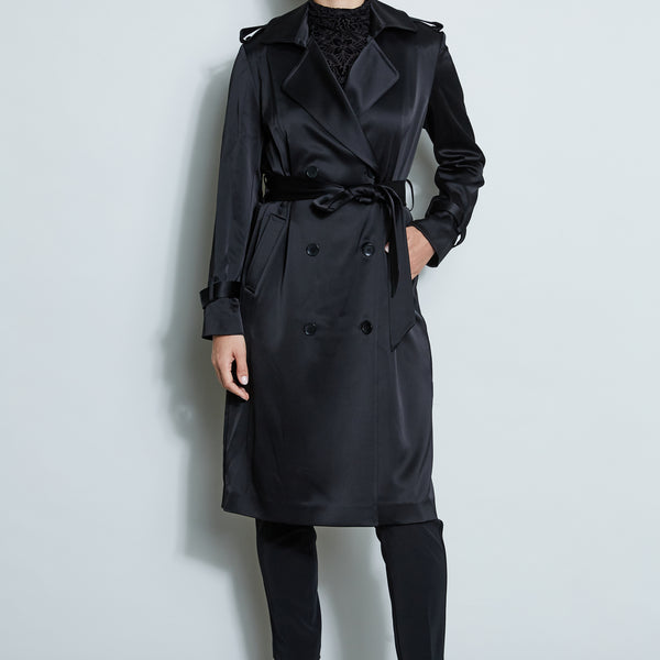 Tahari trench coat store
