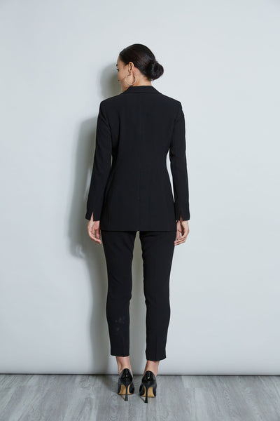 Asymmetric Single Button Blazer Image 5