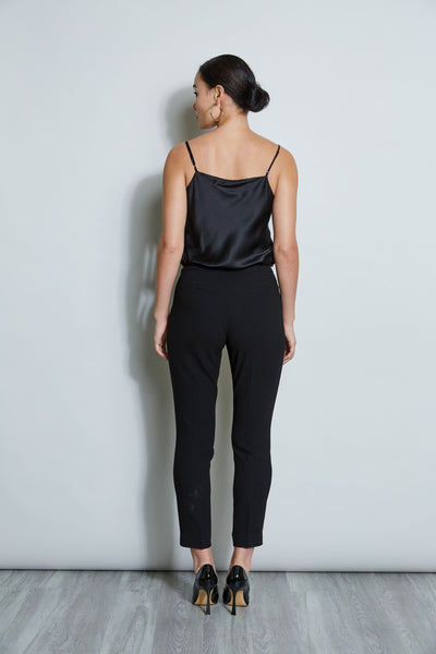 Slim Fit Crepe Pant Image 5