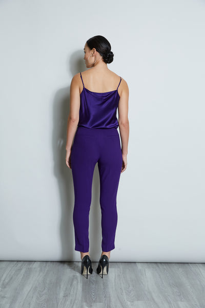 Slim Fit Crepe Pant Image 5