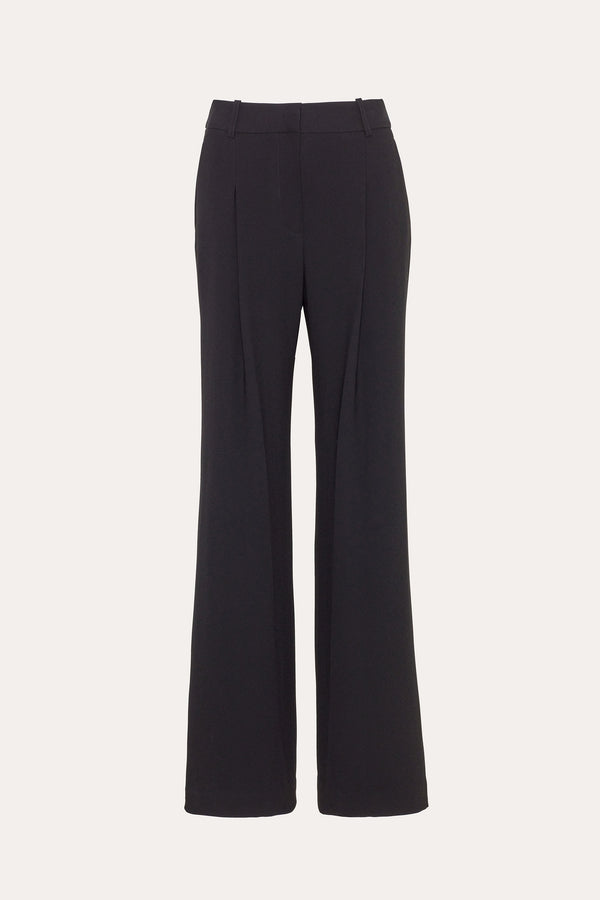 Pleated Crepe Pant