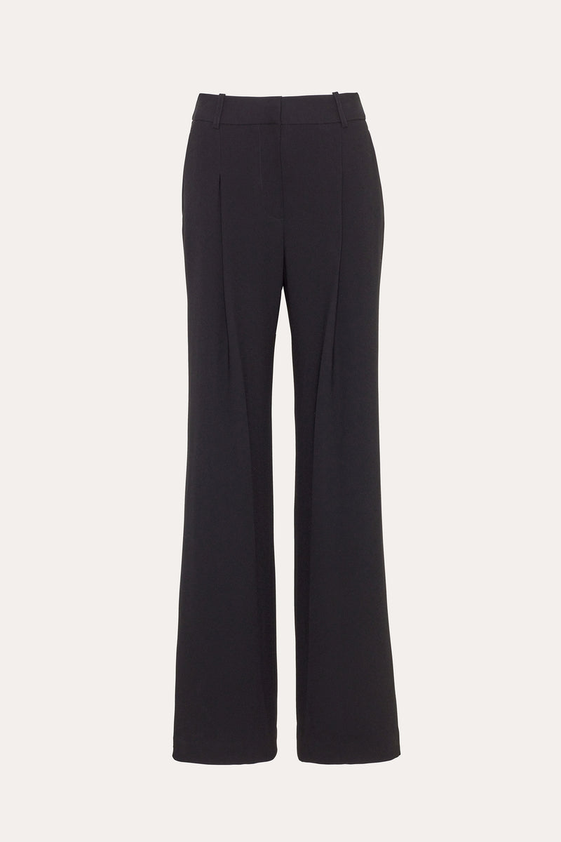 Pleated Crepe Pant