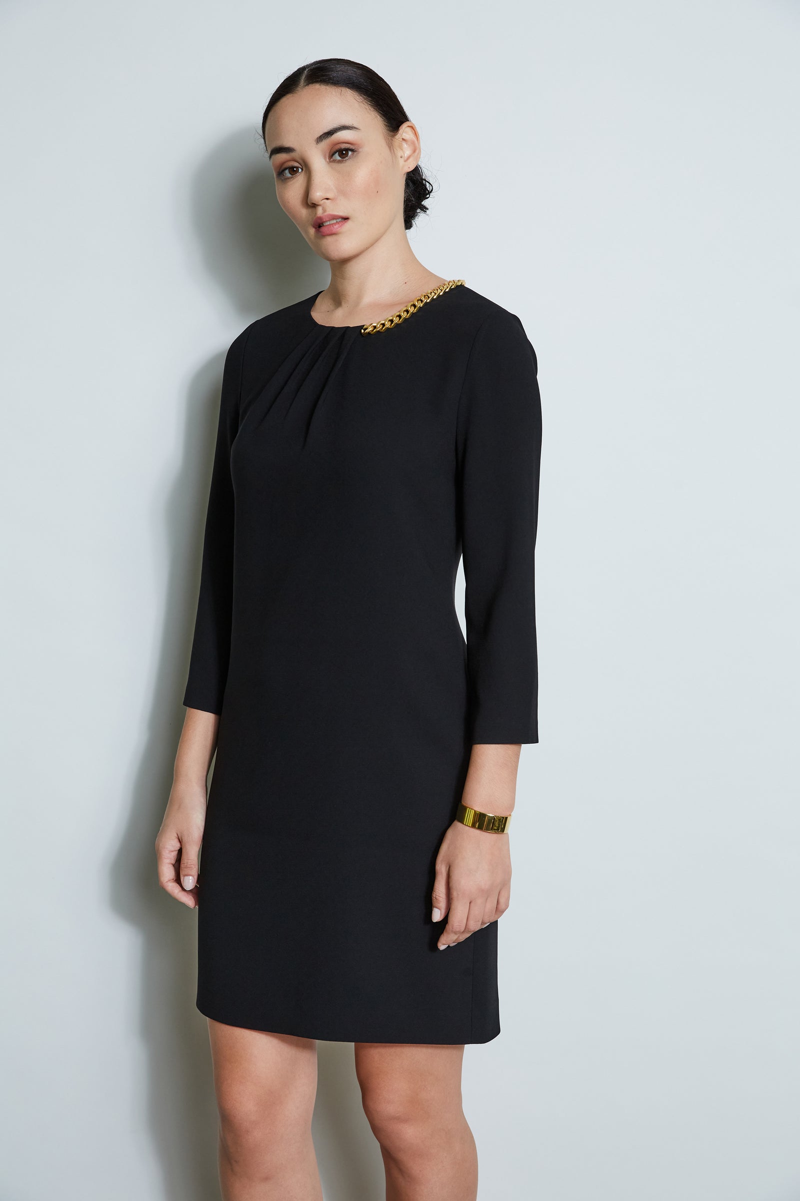 Chain Shift Dress  Elie Tahari