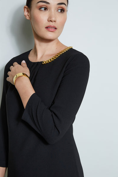 Chain Shift Dress Image 3