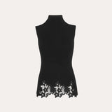 Mock Lace Sweater