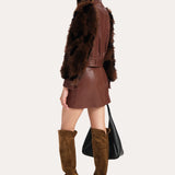 Gina Lamb Leather Jacket