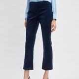 Cotton Velvet Flare Pant