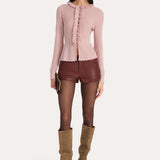 Lucila Pointelle Cardigan