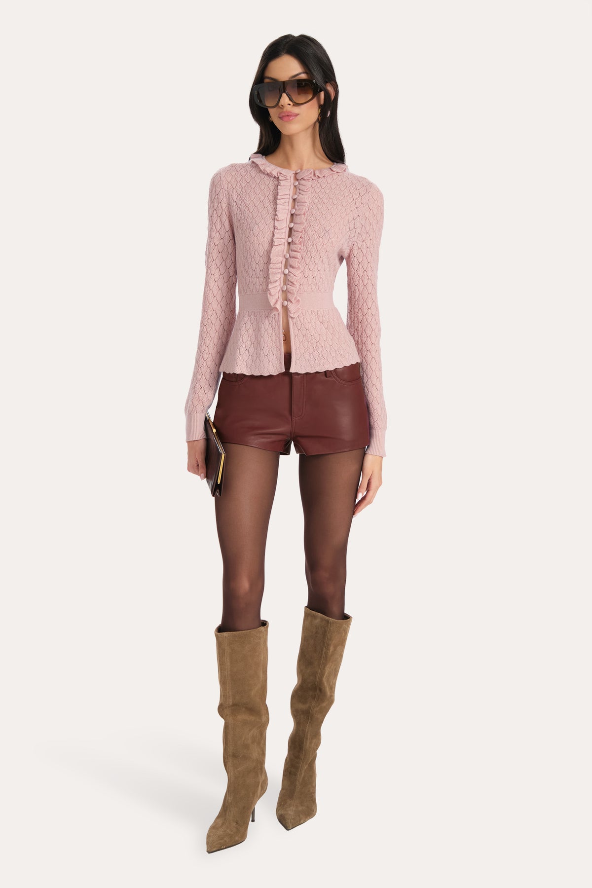 Lucila Pointelle Cardigan