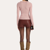 Lucila Pointelle Cardigan