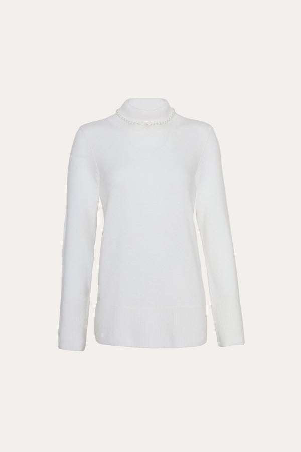 Pearl Cash-Wool Sweater