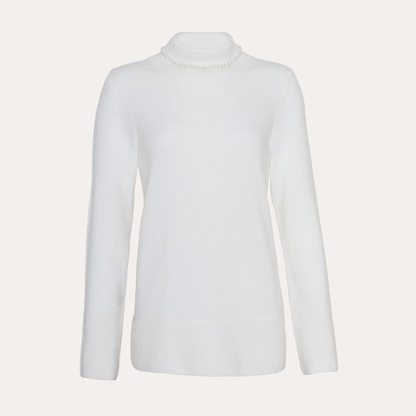 エリエリ Pearl Cash-Wool Sweater – Elie Tahari