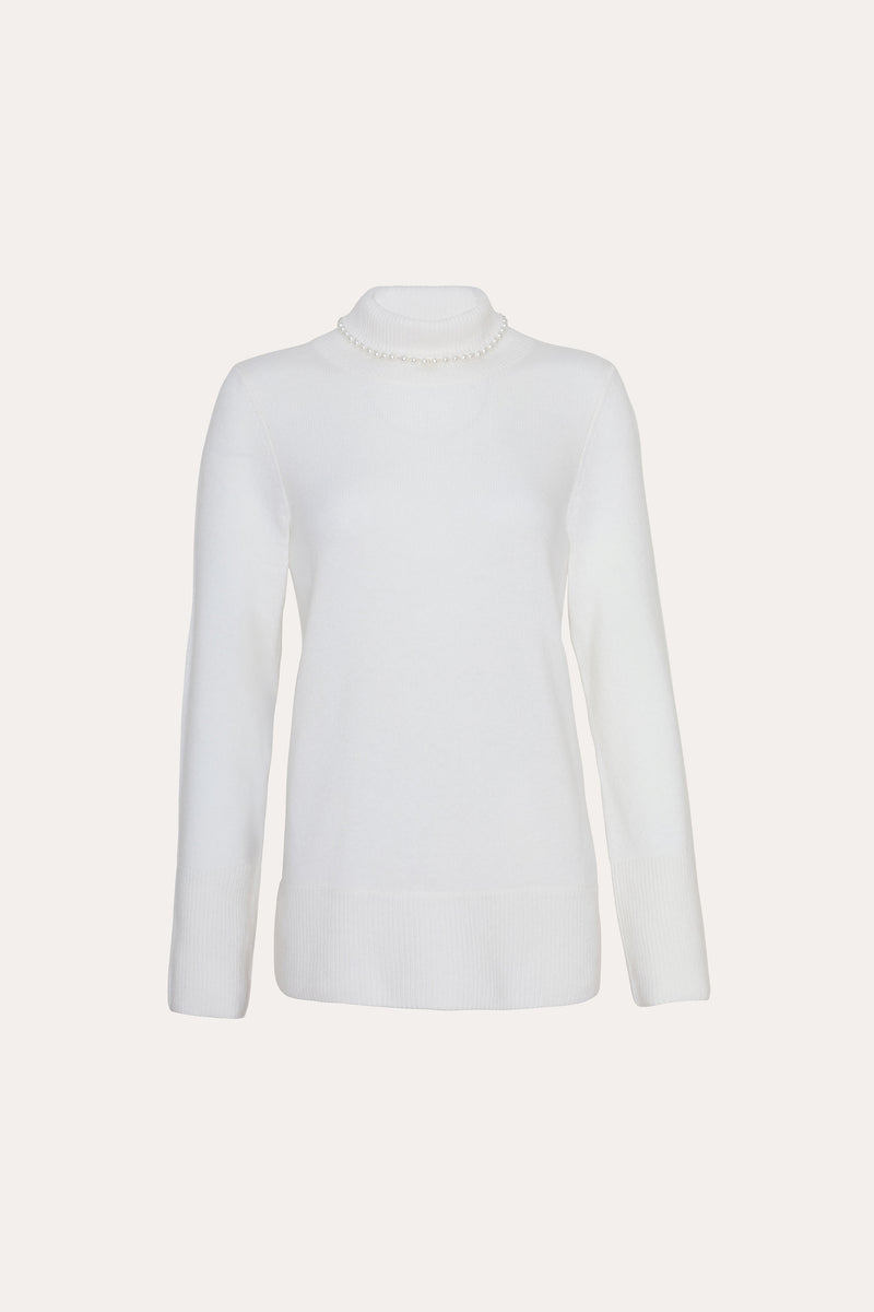 Pearl Cash-Wool Sweater