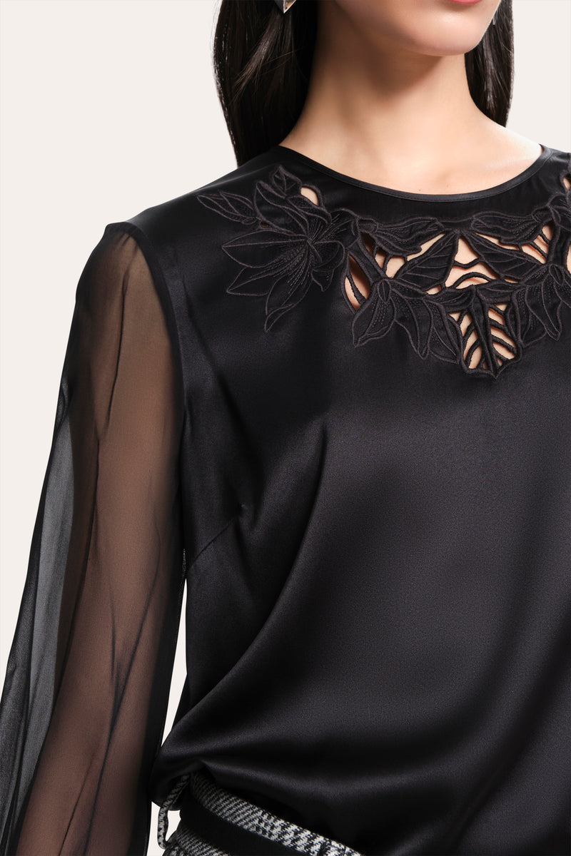 Olivia Silk Blouse