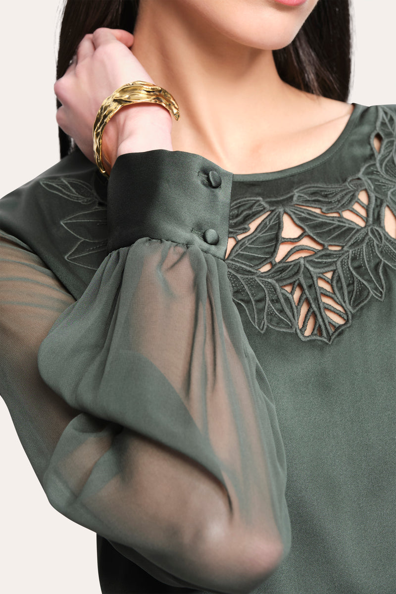 Olivia Silk Blouse