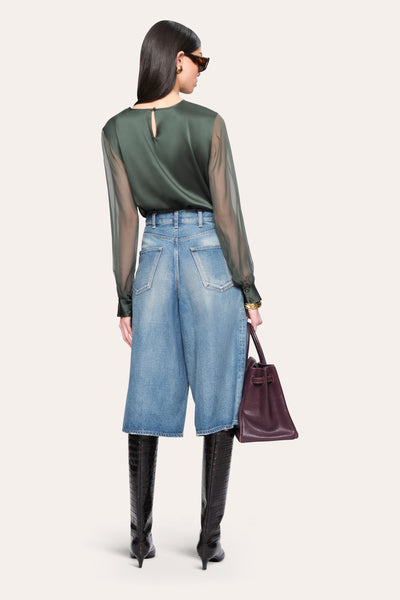 Olivia Silk Blouse Image 4