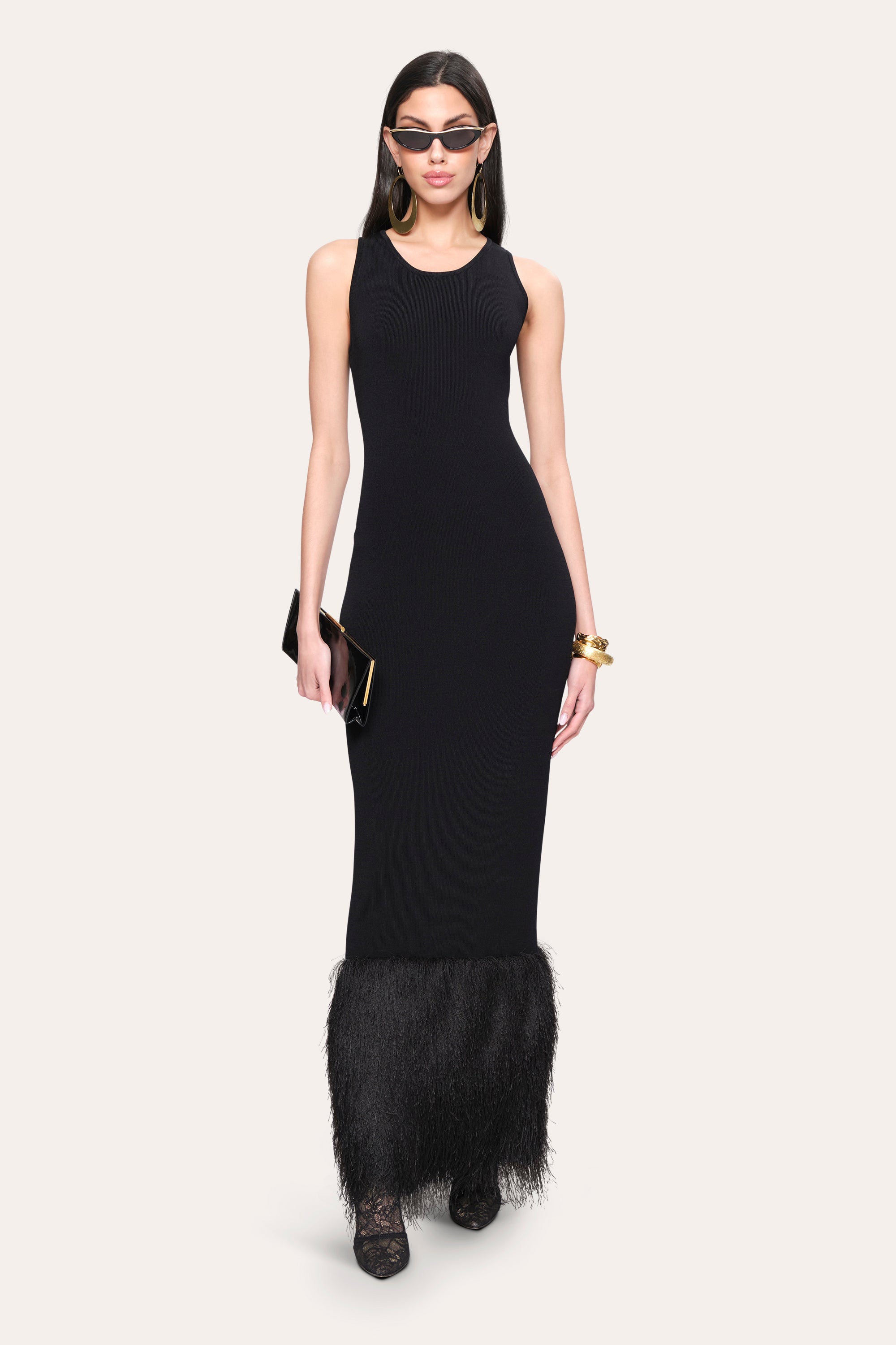 Fringe Sculpt Dress
