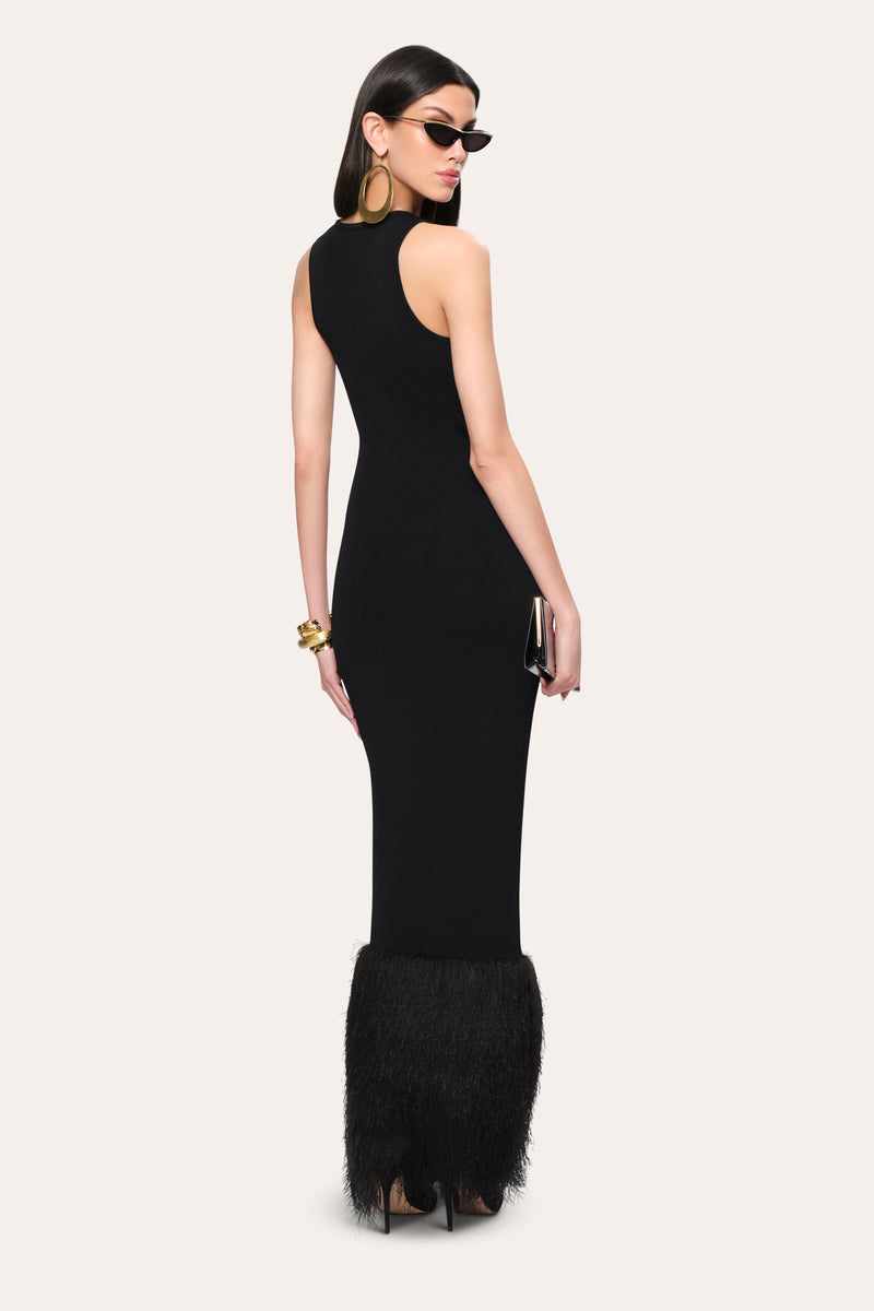 Fringe Sculpt Dress