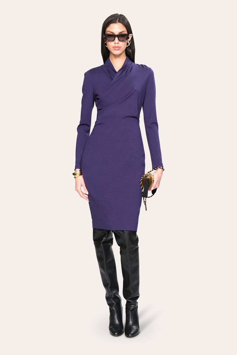◆ELIE TAHARI 最大ホルダー ドレス Margaux Ruched Dress – Elie Tahari