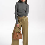 GABRIELLE REVERSIBLE SILK PRINTED PANTS in ECLIPSE MOSAIC MULTI
