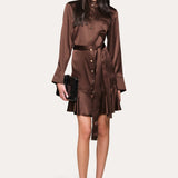 Silk Satin Dress