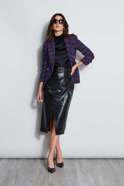 Satin Front Sweater Image 3