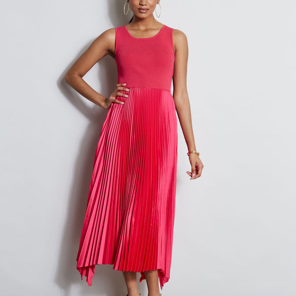 Pleated Midi Dress – Elie Tahari