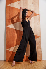 Wide Leg Twist Jumpsuit