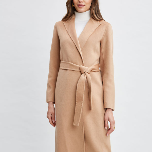 T tahari ellie wrap coat best sale