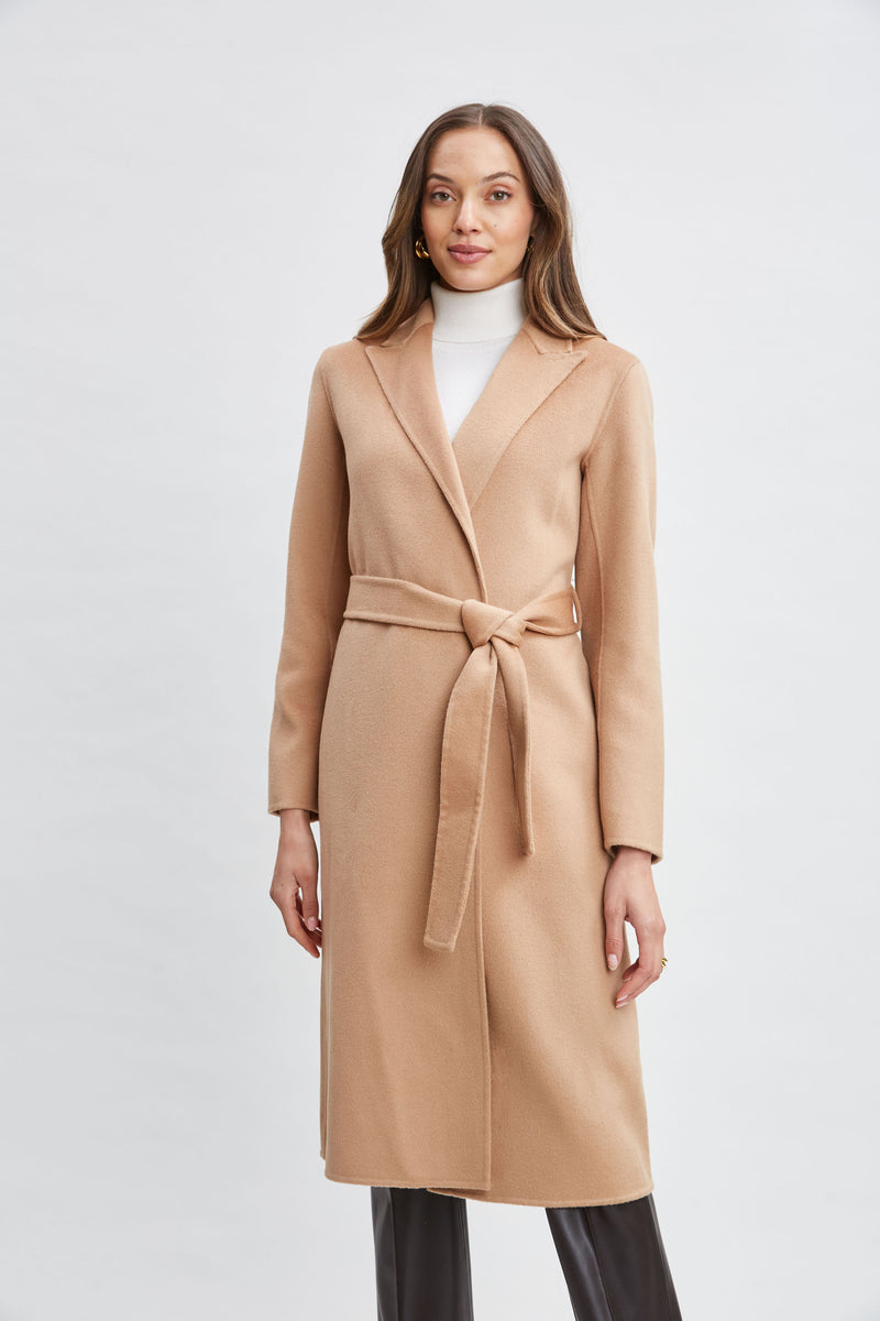 Wool Wrap Coat – Elie Tahari