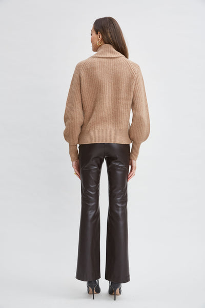 Cashmere Button Sweater Image 5